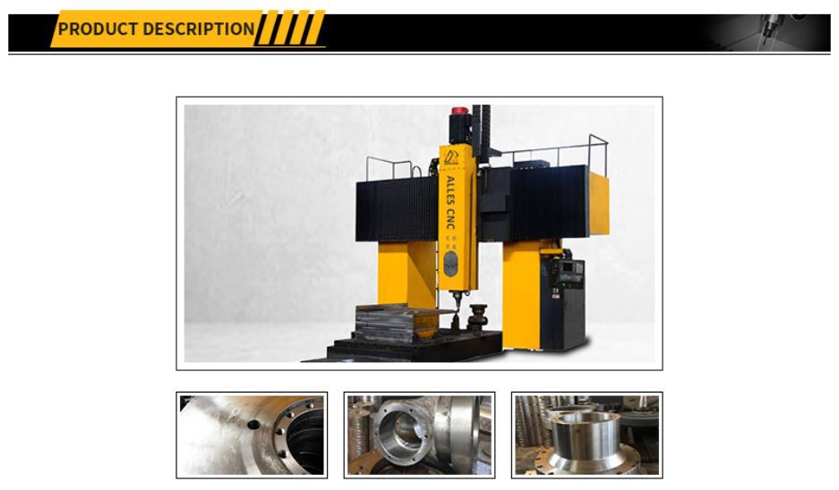 数控gantry type milling machine for rough milling