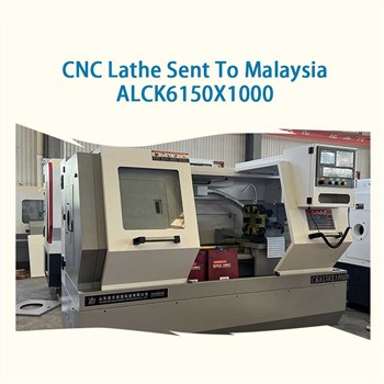 سيتم إرسال مخرطة CNC alck6150x1000 إلى ماليزيا