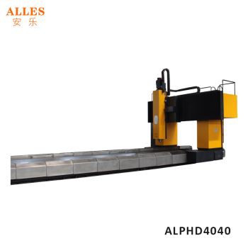 ALPHD4040 (ranura en T) Máquina perforadora de chapa CNC con alta velocidad
