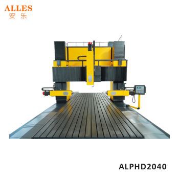 ALPHD2040 CNC torre de aço tipo pórtico máquina de perfuração