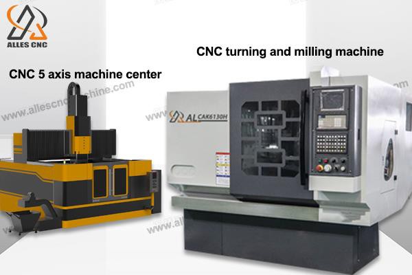 Diferença torneamento e fresagem CNC e centro de máquinas CNC