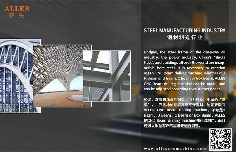 ALLES CNC为钢结构行业提供技术支持