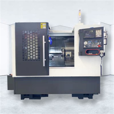 Inclined CNC lathes